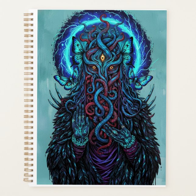 Agenda Bizarre Surrealism Dark Art Notebook (Frente)