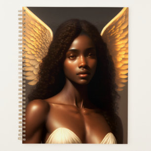 Agenda Black Angel Woman Angelcore Art