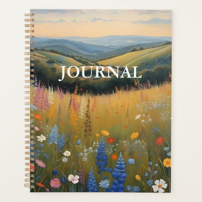 Agenda Black Dog Wildflower JOURNAL Planner (Frente)