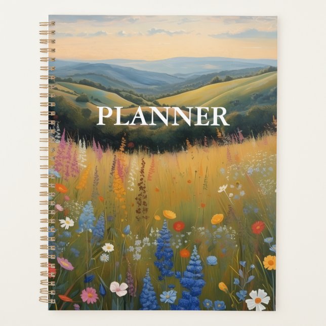 Agenda Black Dog Wildflower Planner (Frente)