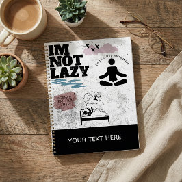 Agenda Black fun motivational Planner