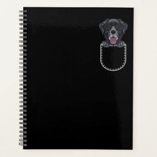 Agenda Black Labrador In The Breast Pocket