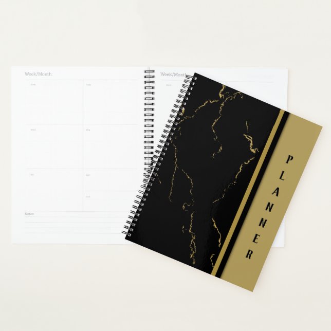 Agenda Black Marble Personal (Exibição)