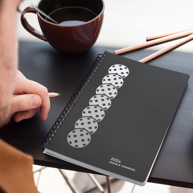 Agenda Black Noir Pickleball - Semanal Pessoal (Criador carregado)