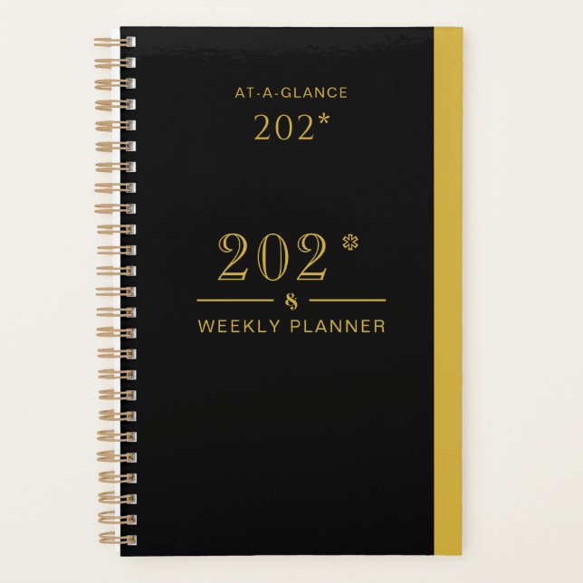 Agenda Black Planner 2026 for Home and Office Use (Frente)