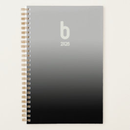 Agenda Black Spiral Planner – 2026 Breath