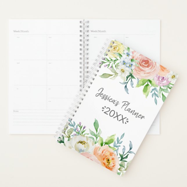 Agenda Blocos Chic Floral (Exibição)