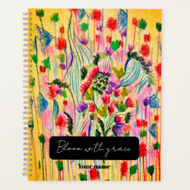 Agenda Bloom com Grace | Planeador Floral Colorido