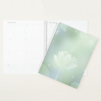 Agenda Blooming Lotus Hardcover Daily Planner