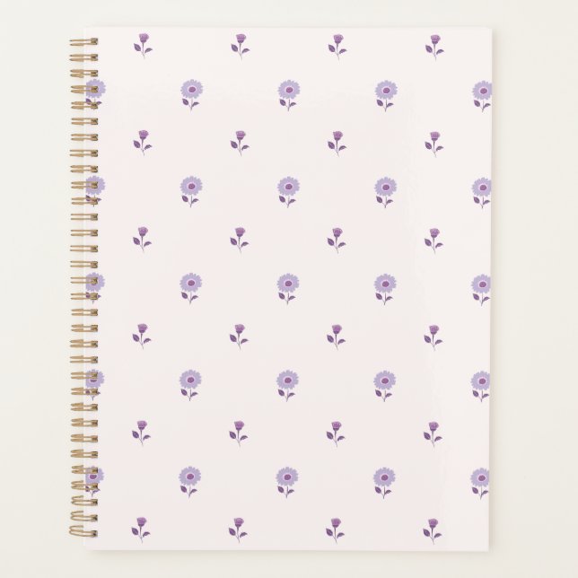 Agenda Blossom Breze Roxo (Frente)