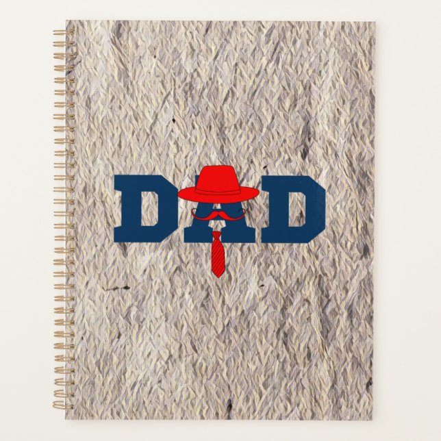 Agenda Blue best grandpa ever the times (Frente)