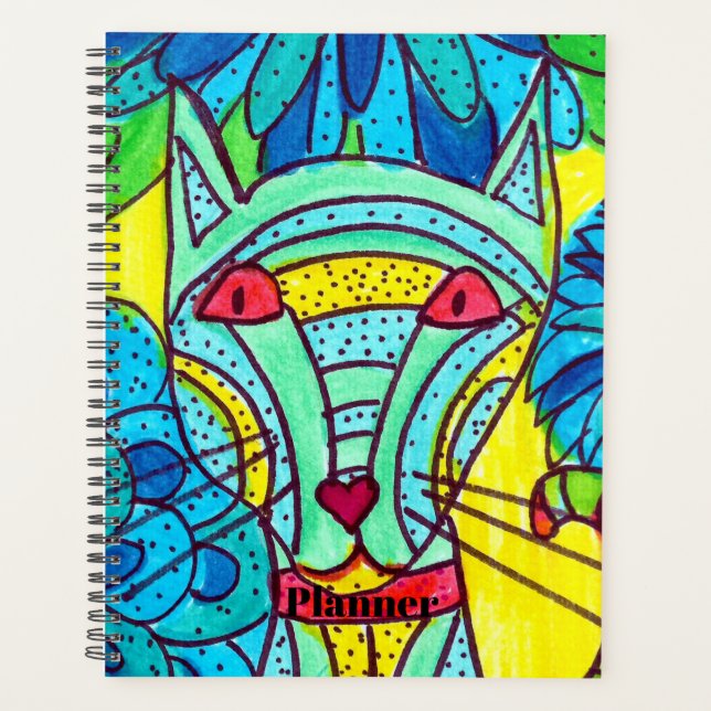 Agenda Blue Cat Planner (Frente)