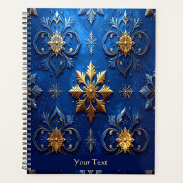Agenda Blue Decorative Holiday Planner