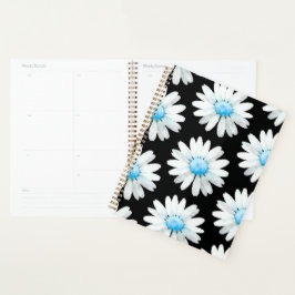 Agenda Blue Dotted Daisy's