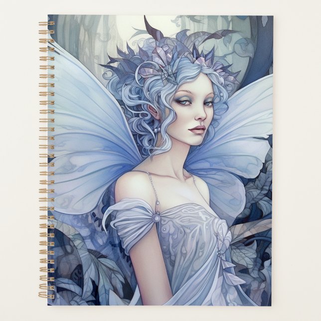 Agenda Blue Fairy Fantasy Art (Frente)