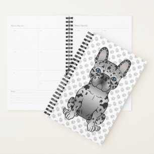 Agenda Blue Merle French Bulldog Frenchie Cute Dog & Name