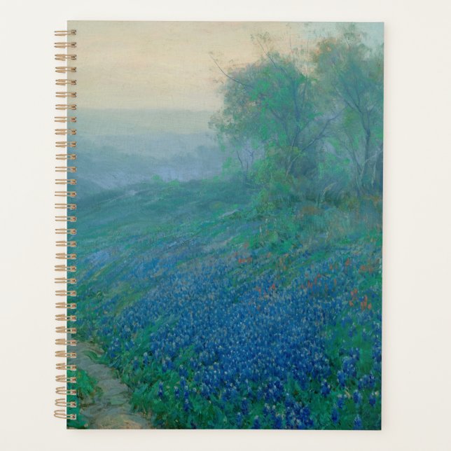 Agenda Bluebonnets no amanhecer, Onderdonk (Frente)