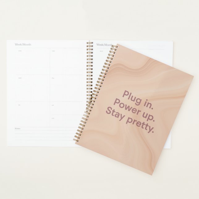 Agenda Blush e areia Plug in AI art (Exibição)