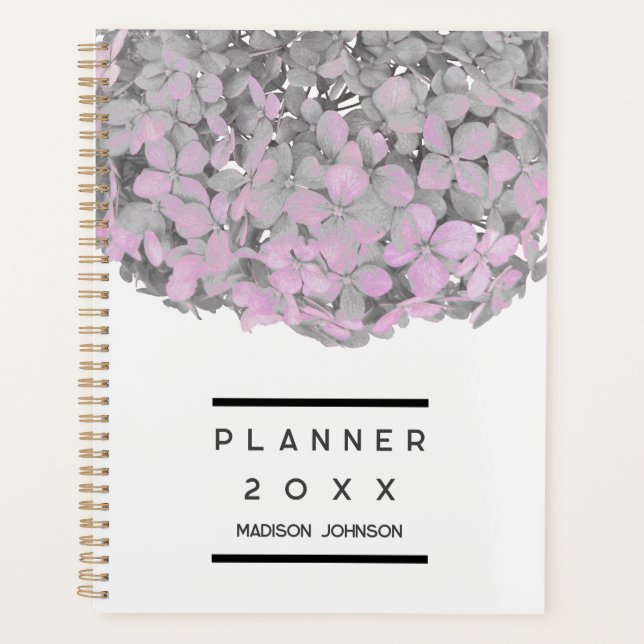 Agenda Blush Pink Hydrangea Floral Name 2026 (Frente)