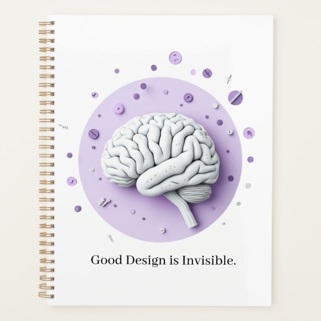 Agenda Boa Design é Invisível (Frente)