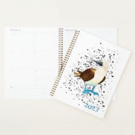 Agenda Bobbie Planner de Pássaro Azul