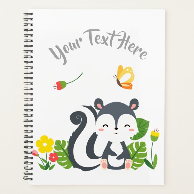 Agenda Boca, Borboleta e Flores (Frente)