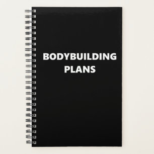 Agenda Bodbuilding Planner Esporte Theme Bodbuilding
