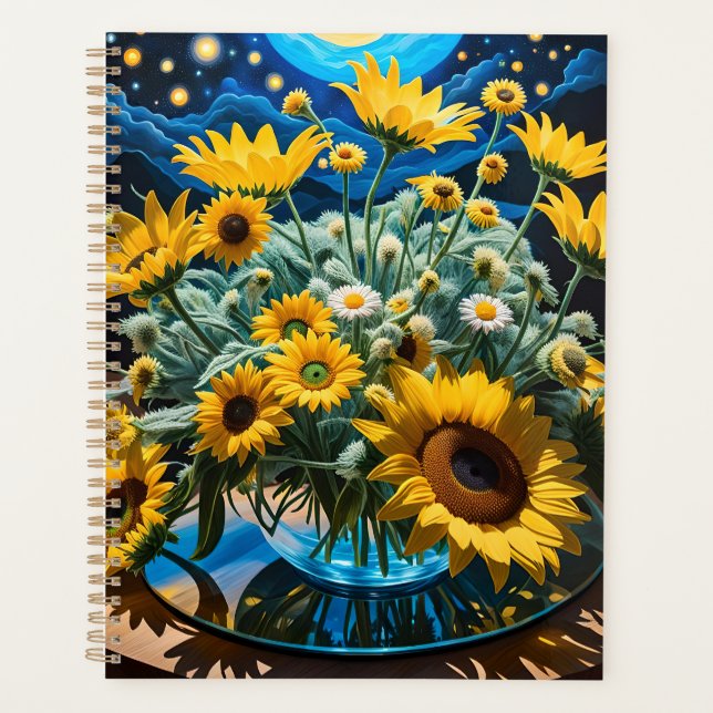 Agenda Bodegón Flores y Noche 1 - 001 (Frente)