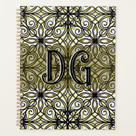 Agenda Boho Beige Green