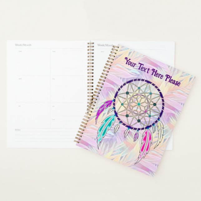Agenda Boho Breeze Planner (Exibição)