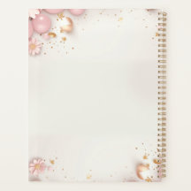 Boho Chic Rosa Pastel e Urso de Pelúcia Marrom