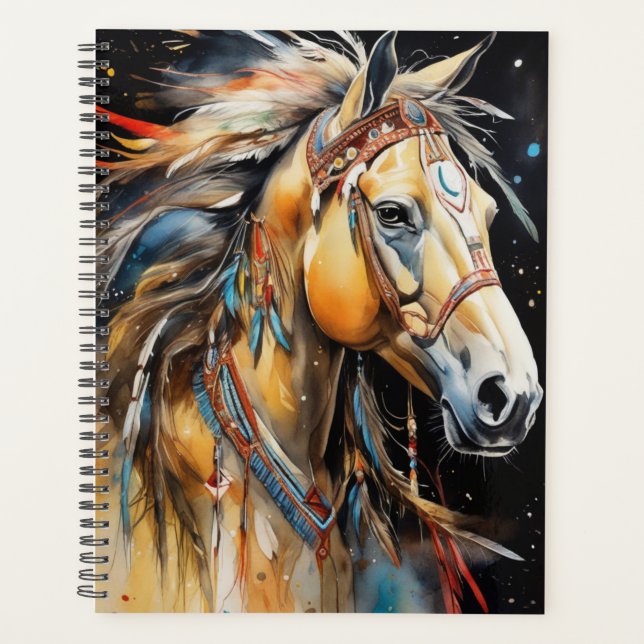 Agenda Boho Horse Planner (Frente)