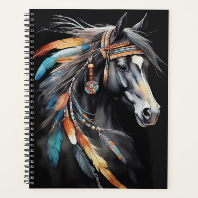 Agenda Boho Horse Planner (Frente)