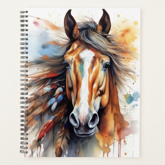 Agenda Boho Horse Planner (Frente)
