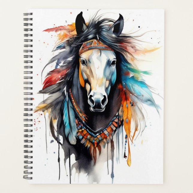 Agenda Boho Horse Planner (Frente)