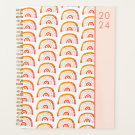 Agenda Boho-laranja-arco