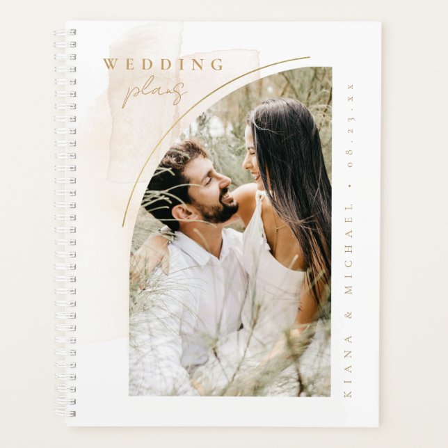 Agenda Boho Oasis Arch Wedding Photo ID959 (Frente)