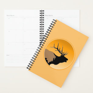 Agenda Bola de Touro de Bugling na Arte Solitária Origina