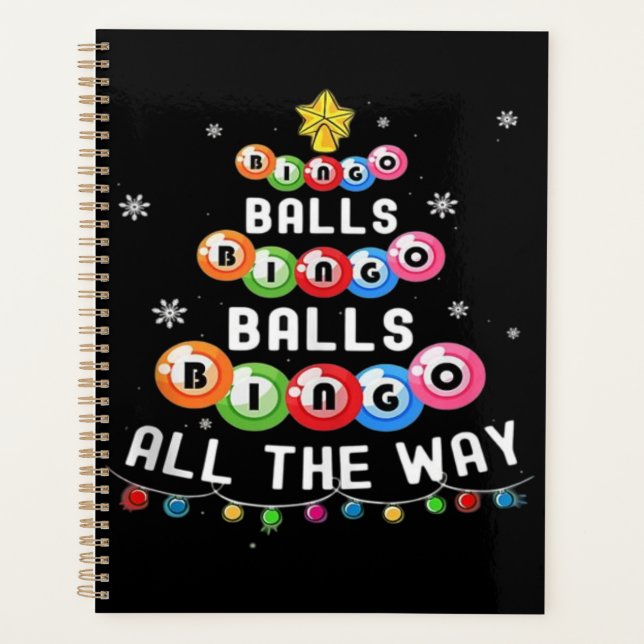 Agenda Bolas de Bingo Bingo Até o Fim (Frente)