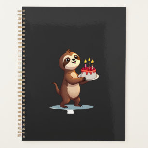 Agenda Bolo de Aniversário Engraçado com Fantasia de Preg