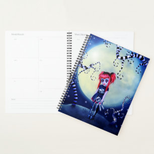 Agenda Boneca Gótica Luar