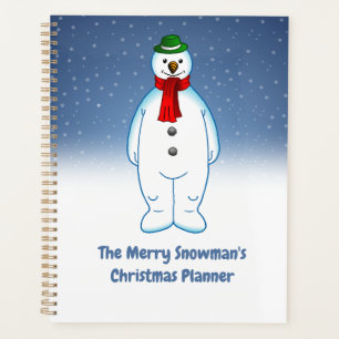 Agenda Boneco de Neve Fofo & Alegre