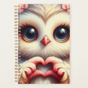 Agenda Bonita Coração de Amor