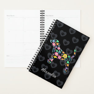 Agenda Bonito Ame Meu Beagle Floral Design