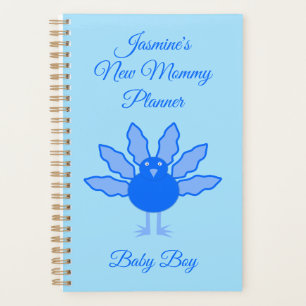 Agenda Bonito Blue Baby Boy Ação de Graças Turquia Nova m