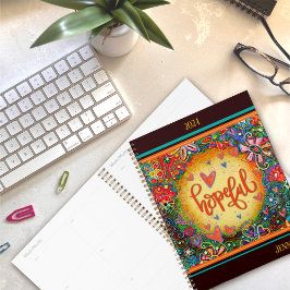 Agenda Bonito diversão flexível e flexível, inspiradora e