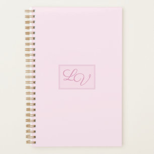 Agenda Bonito Rosa e Blush