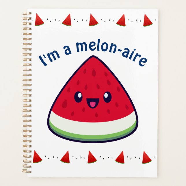 Agenda Bonito Sorriso Kawaii Watermelon (Frente)