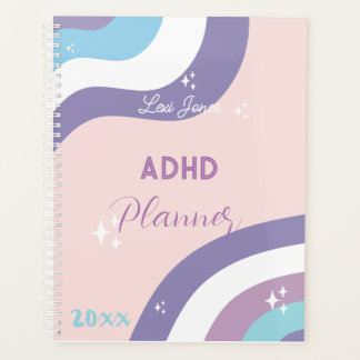 Agenda Bonito TDAH roxo,