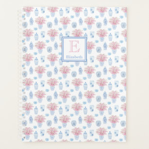 Agenda Bonito White E Rosa Ginger Jar Home School